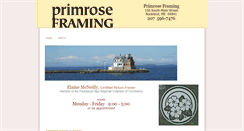 Desktop Screenshot of primroseframing.com