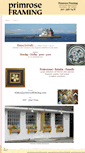 Mobile Screenshot of primroseframing.com